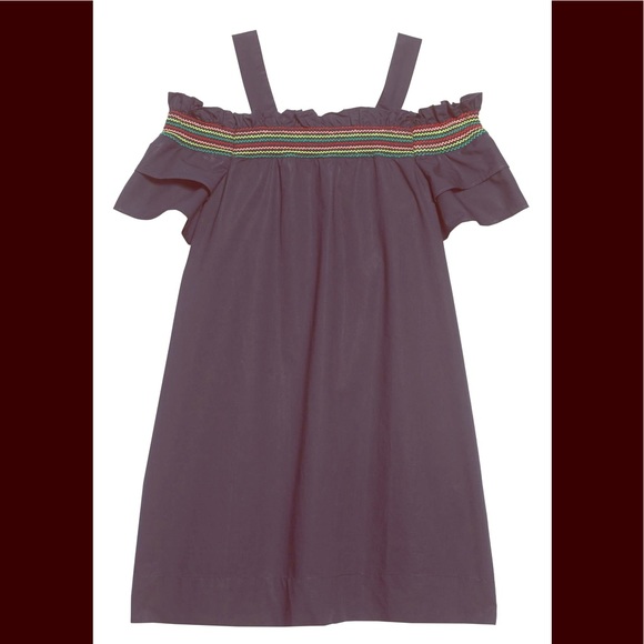 Crewcuts Other - NEW CREWCUTS RAINBOW COLD SHOULDER DRESS 2T